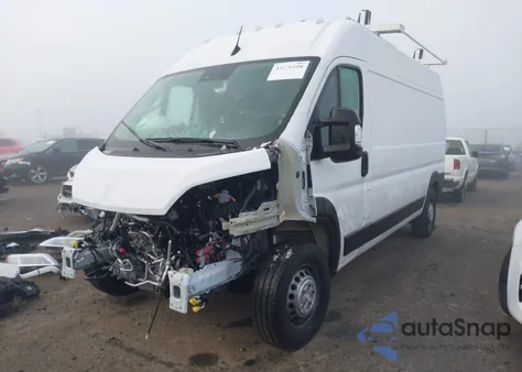 2025 Ram Promaster 2500 Tradesman High Roof 159 Wb W/Pass Seat z USA, uszkodzony, nr VIN 3C6LRVDG0SE555149